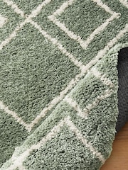 Sage Green Smart Global Berber Standard Rug - Image 5 of 6
