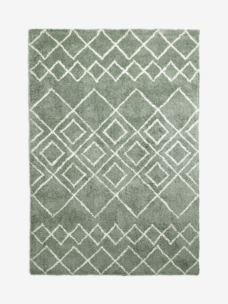 Sage Green Smart Global Berber Standard Rug - Image 6 of 6