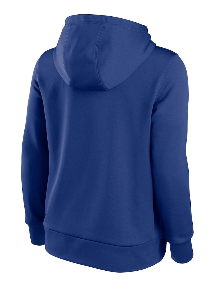 Nike Blue Fanatics Womens New York Mets Nike Alternate Logo Performance Therma Pullover Hoodie Womens - Image 2 of 3
