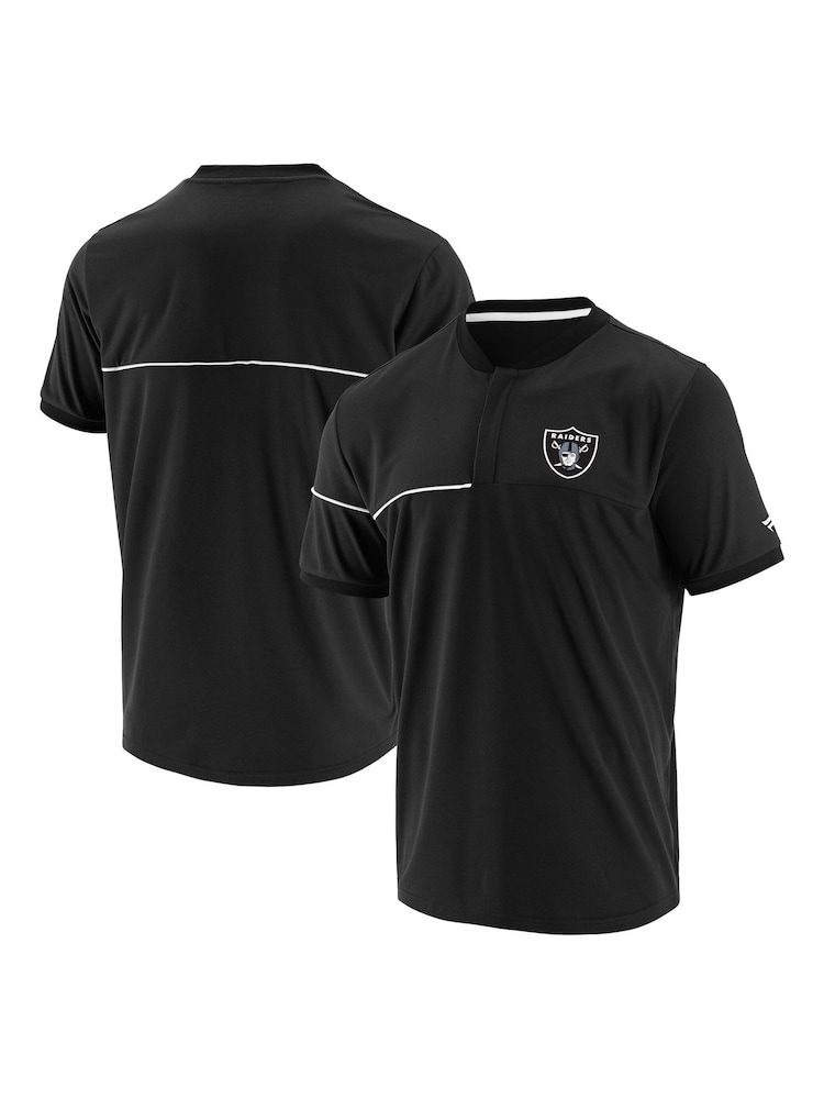 NFL Las Vegas Raiders Fanatics Branded Prime Polo T-Shirt - Image 1 of 3 NFL Las Vegas Raiders Fanatics Branded Prime Polo T-Shirt - Image 1 of 3