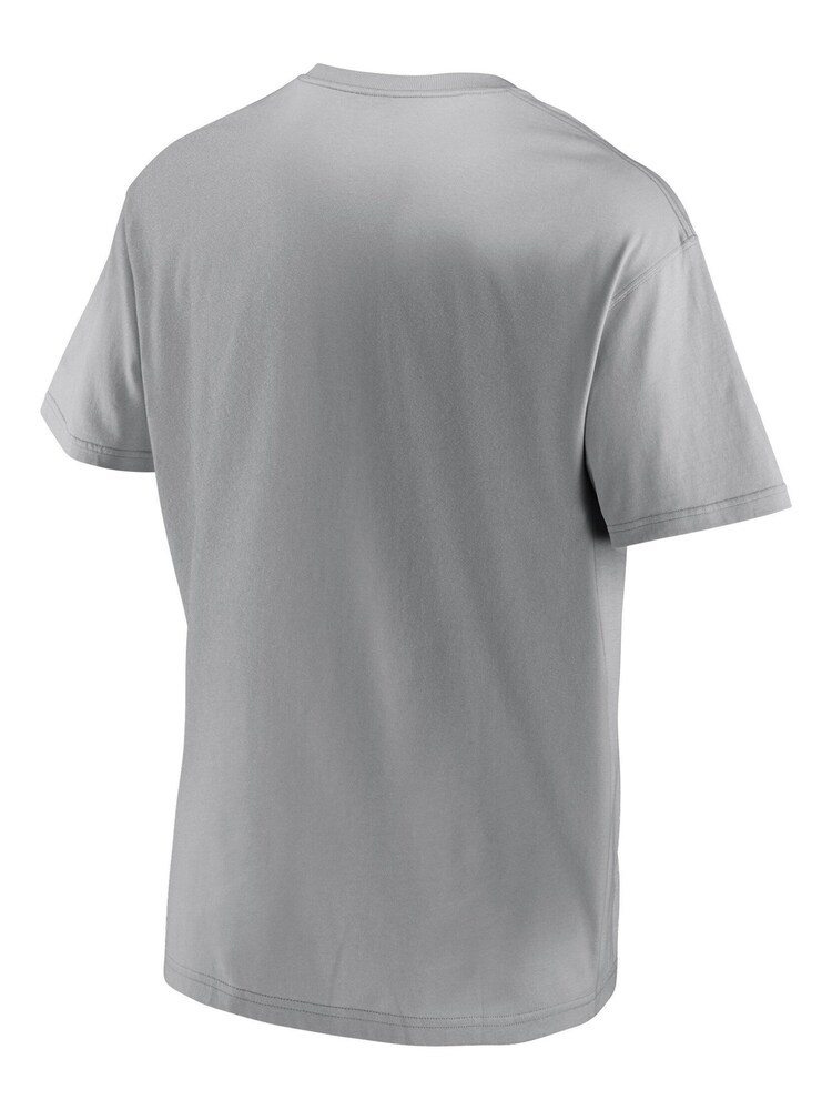 Fanatics Grey 100% Cotton Los Angeles Dodgers Downtime T-Shirt - Image 2 of 3