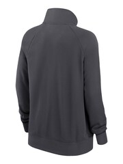 Nike Black NFL Fanatics Womens Buffalo Bills Dri Fit Half Zip Hoodie Womens - Image 2 of 3
