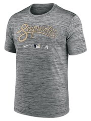 Nike Grey Fanatics Arizona Diamondbacks Nike Velocity Practise T-Shirt - Image 2 of 3