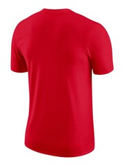 Nike Red Fanatics Chicago Bulls Nike License Plate T-Shirt - Image 2 of 3