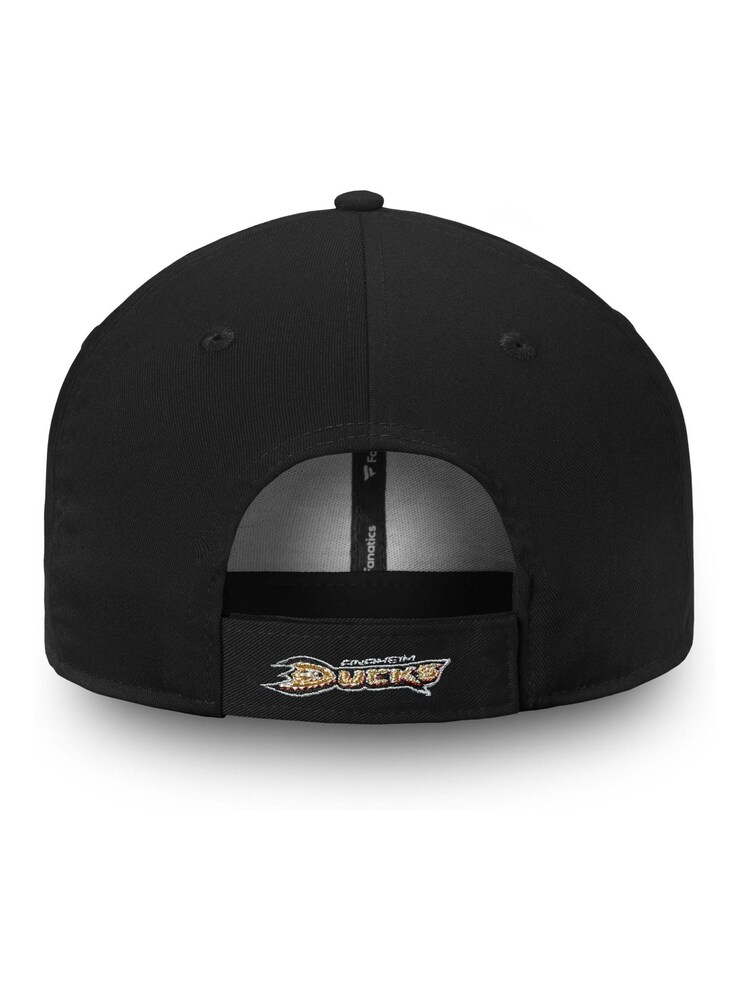 Anaheim Ducks Fanatics Red Branded Core Structured Adjustable Cap Unisex - Image 3 of 3 Anaheim Ducks Fanatics Red Branded Core Structured Adjustable Cap Unisex - Image 3 of 3