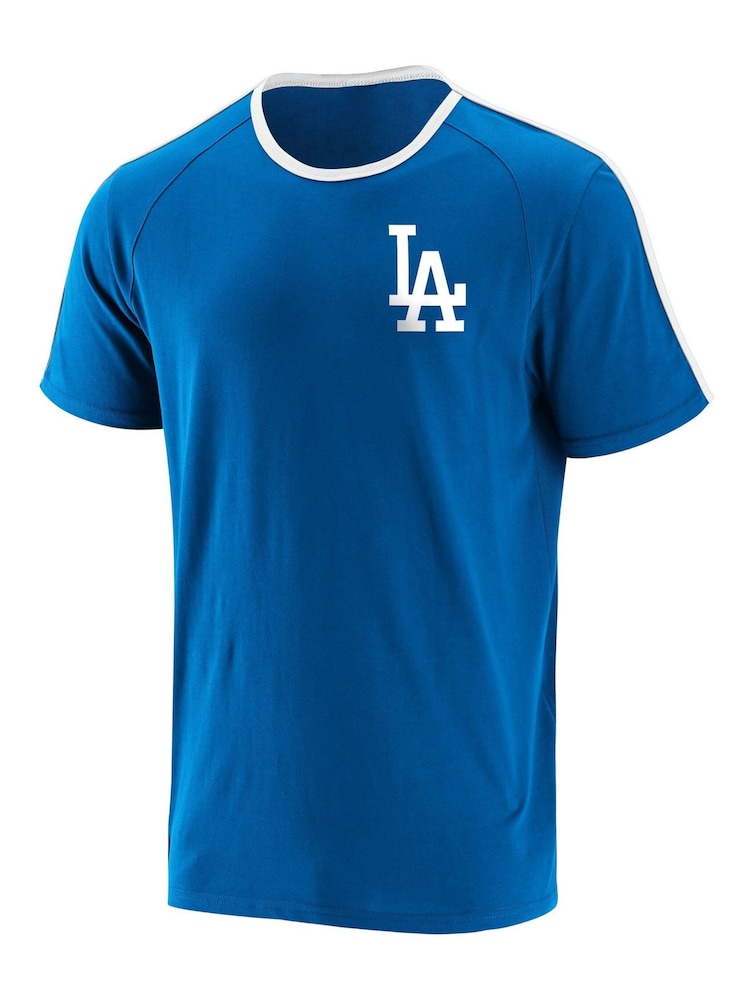 Fanatics Blue 100% Cotton Los Angeles Dodgers Branded Enhanced Sport T-Shirt - Image 2 of 3