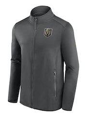 Fanatics Grey Las Vegas Golden Knights Fanatics Branded Authentic Pro Fleece Jacket - Image 2 of 3