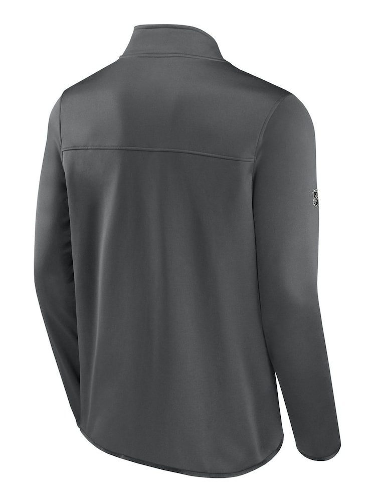 Fanatics Grey Las Vegas Golden Knights Fanatics Branded Authentic Pro Fleece Jacket - Image 3 of 3