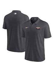 Nike Grey Fanatics Arizona Diamondbacks Nike City Connect Striped Polo - Image 1 of 3