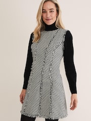 Phase Eight Arie Tweed Black Dress - Image 1 of 1