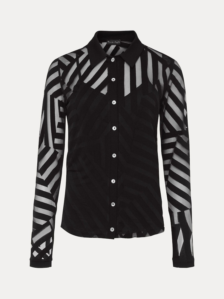 Phase Eight Vida Burnout Shirt mit Camisole - Bild 6 von 6