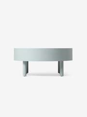 MADE.COM Grey Lola Round Storage Coffee Table - Image 5 of 5