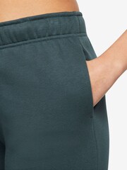 Nike Green Metallic Swoosh Mid Rise Joggers - Image 3 of 3