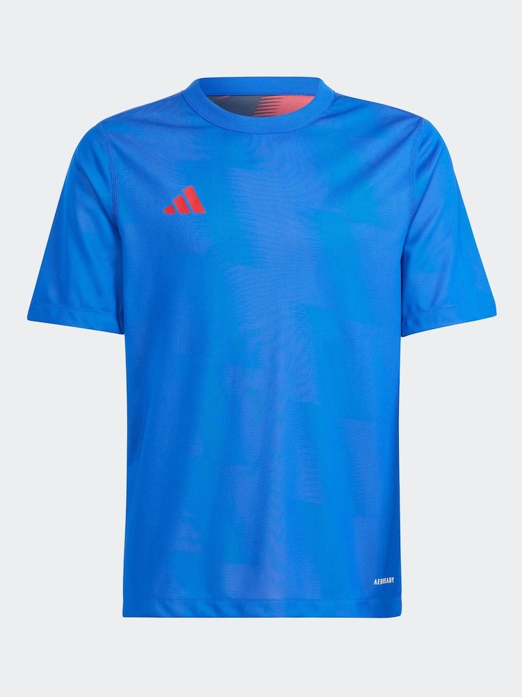 adidas Dark Blue REV 24 Jersey T-Shirt - Image 1 of 5