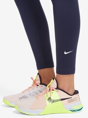 Nike Blue Therma-FIT One High-Waisted 7/8 Leggings - Image 3 of 3