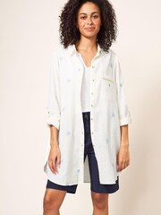 chemise longue Blanc Stuff Carrie Blanc emb - Image 1 of 5