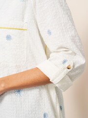 chemise longue Blanc Stuff Carrie Blanc emb - Image 3 of 5