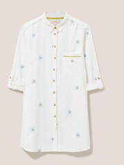 chemise longue Blanc Stuff Carrie Blanc emb - Image 4 of 5