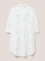 chemise longue Blanc Stuff Carrie Blanc emb - Image 5 of 5