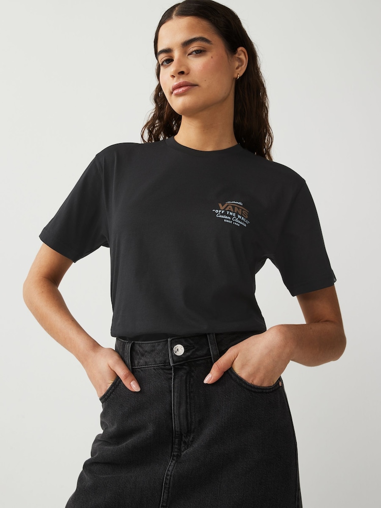 Vans Womens Holder Classic 100% Cotton T-Shirt - Image 2 of 6