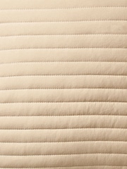 Bianca Natural Quilted Lines Cushion - Image 3 of 4