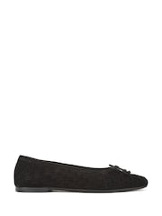 Sam Edelman Black Ruthie Regular Fit Ballet Flats - Image 1 of 7