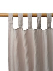 Piglet in Bed Oatmeal 100% Linen Curtains - Image 2 of 3