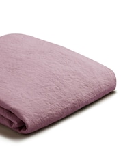 Piglet in Bed Raspberry Linen Duvet Cover - Image 2 of 5
