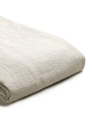 Piglet in Bed Oatmeal Linen Duvet Cover - Image 2 of 5