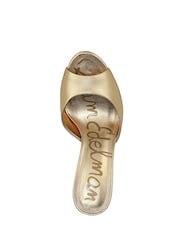 Sam Edelman Gold Jeanie Regular Fit Mules - Image 6 of 7