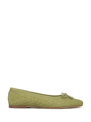 Sam Edelman Green Ruthie Regular Fit Ballet Flats - Image 1 of 7