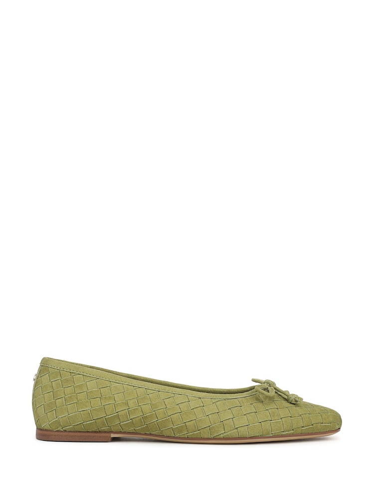 Sam Edelman Green Ruthie Regular Fit Ballet Flats - Image 1 of 7 Sam Edelman Green Ruthie Regular Fit Ballet Flats - Image 1 of 7