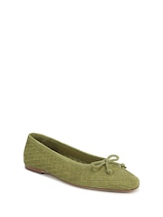 Sam Edelman Green Ruthie Regular Fit Ballet Flats - Image 3 of 7