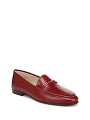 紅色 - Sam Edelman Loraine 標準剪裁樂福鞋 - 圖片 3，共 7