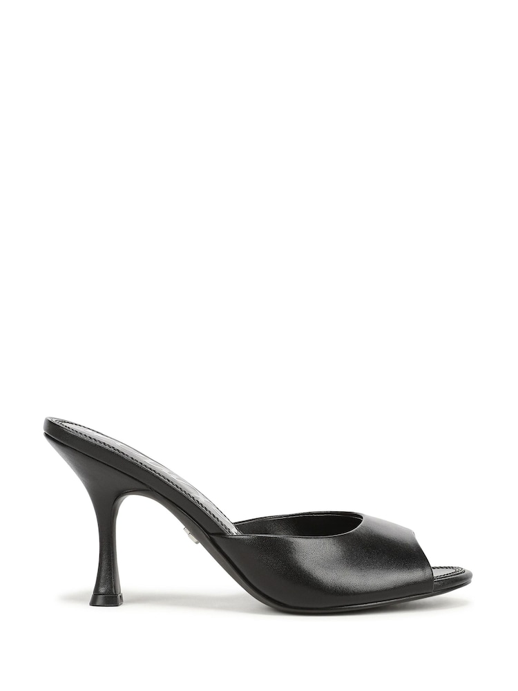 Sam Edelman Black Jeanie Regular Fit Mules - Image 1 of 7 Sam Edelman Black Jeanie Regular Fit Mules - Image 1 of 7