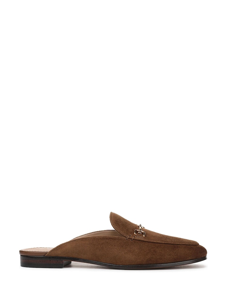 Sam Edelman Brown Linnie Regular Fit Mules - Image 1 of 7 Sam Edelman Brown Linnie Regular Fit Mules - Image 1 of 7