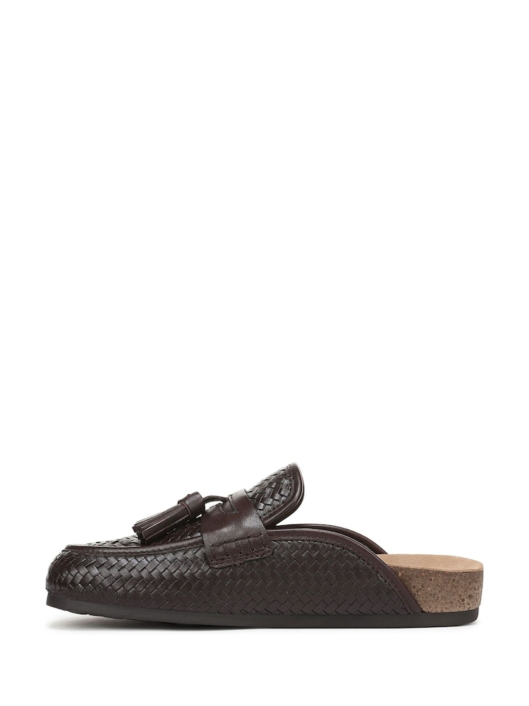Sam Edelman Brown Astrid Weave Regular Fit Mules - Image 2 of 7 Sam Edelman Brown Astrid Weave Regular Fit Mules - Image 2 of 7