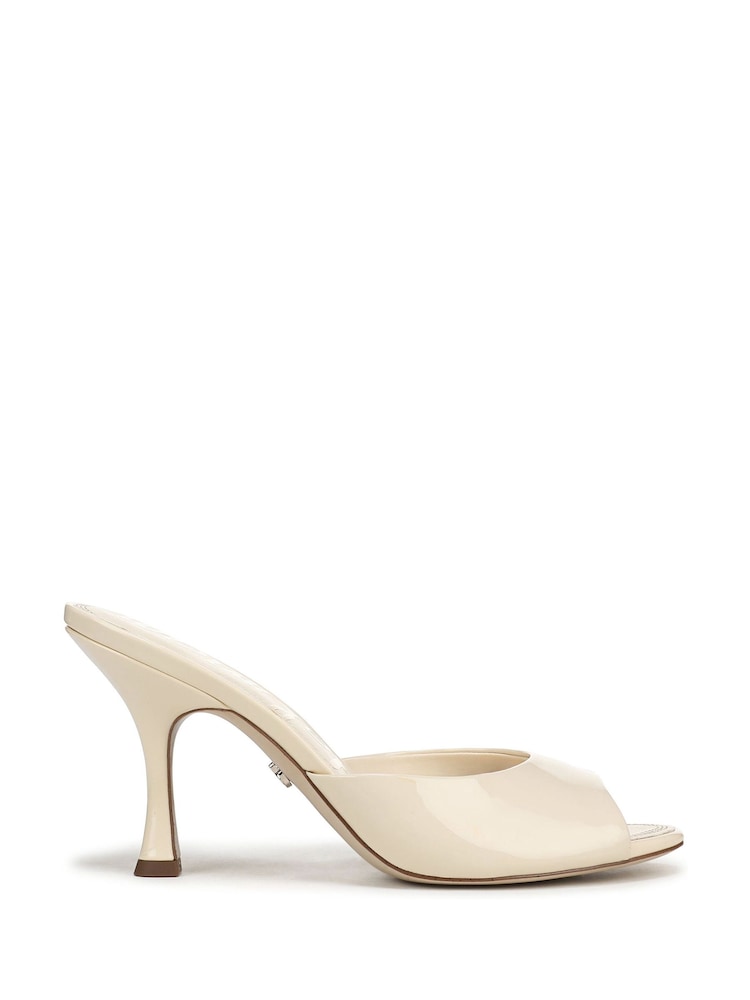 Sam Edelman Cream Jeanie Regular Fit Mules - Image 1 of 7 Sam Edelman Cream Jeanie Regular Fit Mules - Image 1 of 7