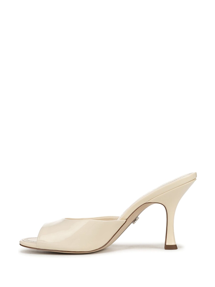 Sam Edelman Cream Jeanie Regular Fit Mules - Image 2 of 7 Sam Edelman Cream Jeanie Regular Fit Mules - Image 2 of 7