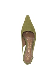 Sam Edelman Green Bianka Sling Regular Fit Slingbacks Shoes - Image 6 of 7