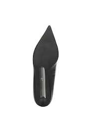 Sam Edelman Black Summer Regular Fit Point Toe Kitten Heel Court Shoes - Image 6 of 6