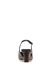Sam Edelman Brown Bianka Sling 3 Regular Fit Slingbacks Shoes - Image 5 of 7