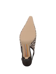 Sam Edelman Brown Bianka Sling 3 Regular Fit Slingbacks Shoes - Image 7 of 7
