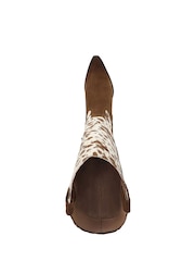 Sam Edelman Brown Wyatt Regular Fit Knee High Western Boots - Image 6 of 7
