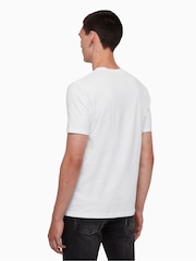 AllSaints White Brace Short Sleeve Crew T-Shirts 3 Pack - Image 2 of 6
