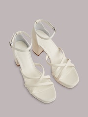 Whistles Nude Selene Platform Heeled Sandals - Image 2 of 4