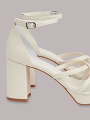 Whistles Nude Selene Platform Heeled Sandals - Image 3 of 4