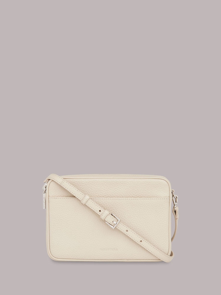 Whistles Carmen Nude Cross-Body Bag - Image 2 of 4
