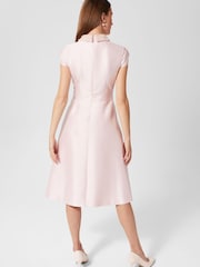 Hobbs Pink Marcella Beaded Dress - Image 4 of 4