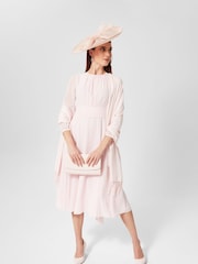 Hobbs Pink Arianne Dress - Image 3 of 4